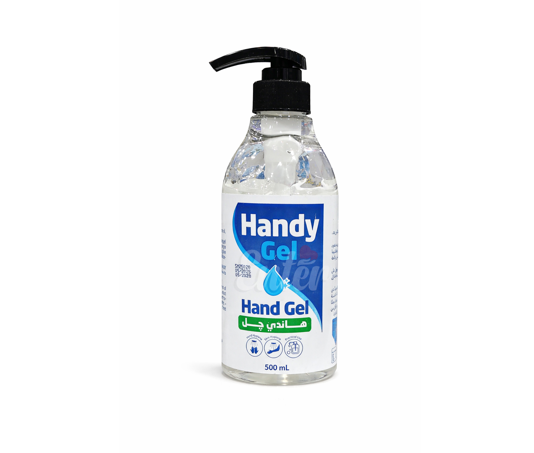 Handy Gel Hand Sanitizer 500 mL,هاندي جل معقم لليدين 500 مل