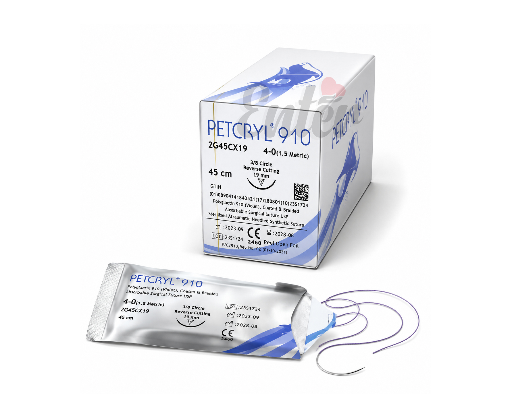 PETCRYL® 910 Absorbable Surgical Suture