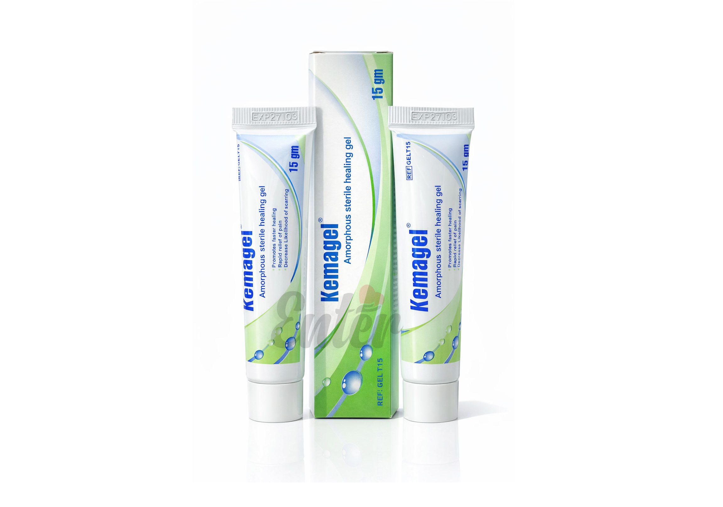 Kemagel Amorphous Sterile Healing Gel 15gm,كيماجل مرهم للحروق 15 جرام