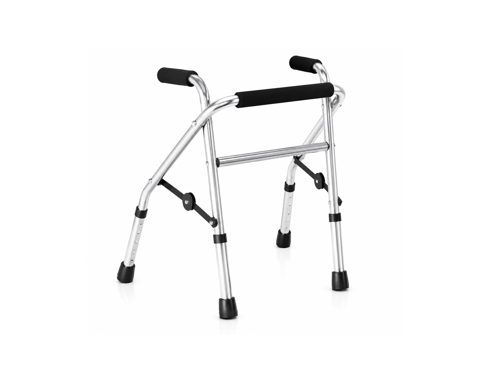 Aluminium Folding Pediatric Walker – Model: DY04966L(S),مشاية اطفال بدون كفرات,خصائص مشاية أطفال 966 بدون كفرا,مشاية أطفال ألمنيوم,مشاية أطفال لذوي الاحتياجات الخاصة