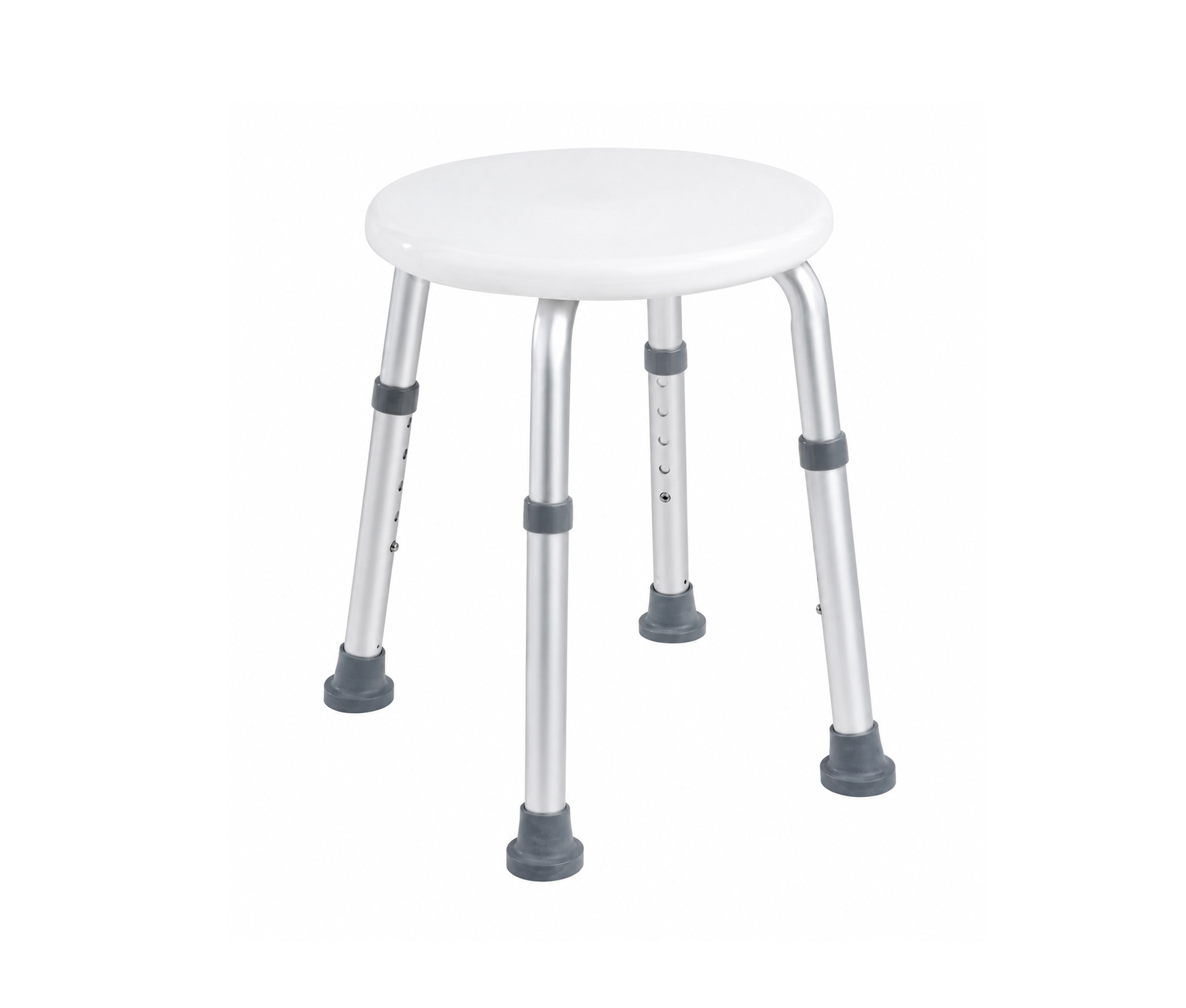 DY03780L Aluminium Round Shower Stool,كرسي استحمام DY03780 L خفيف مقاوم للصدأ مع قواعد مانعة للانزلاق,كرسي استحمام بلاستيك,مميزات كرسي الاستحمام بلاستيك 780