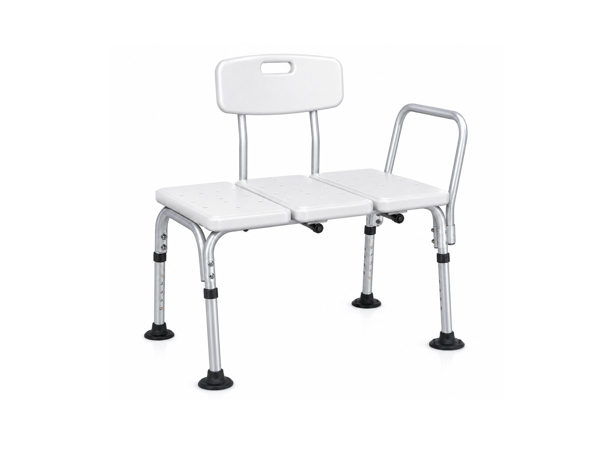 DY03799L Aluminium Bath Transfer Bench,كرسي حمام للاستحمام Dayang DY03799L إطار ألومنيوم 71 سم قابل للتعديل