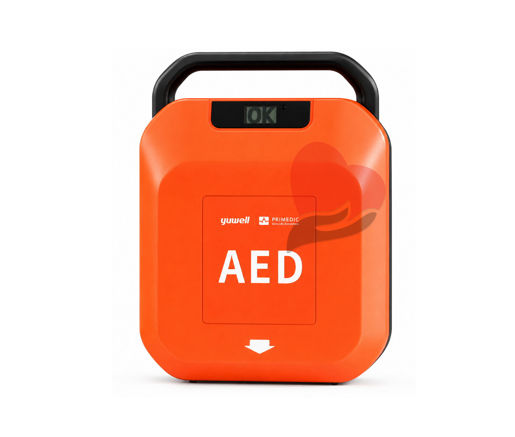 PRIMEDIC HeartSave Y / YA Automated External Defibrillator (AED) YUWELL,جهاز صدمات اتوماتيك بريميديك يوويل,بريميديك يوويل جهاز صدمات فل اتوماتيك بشاشه