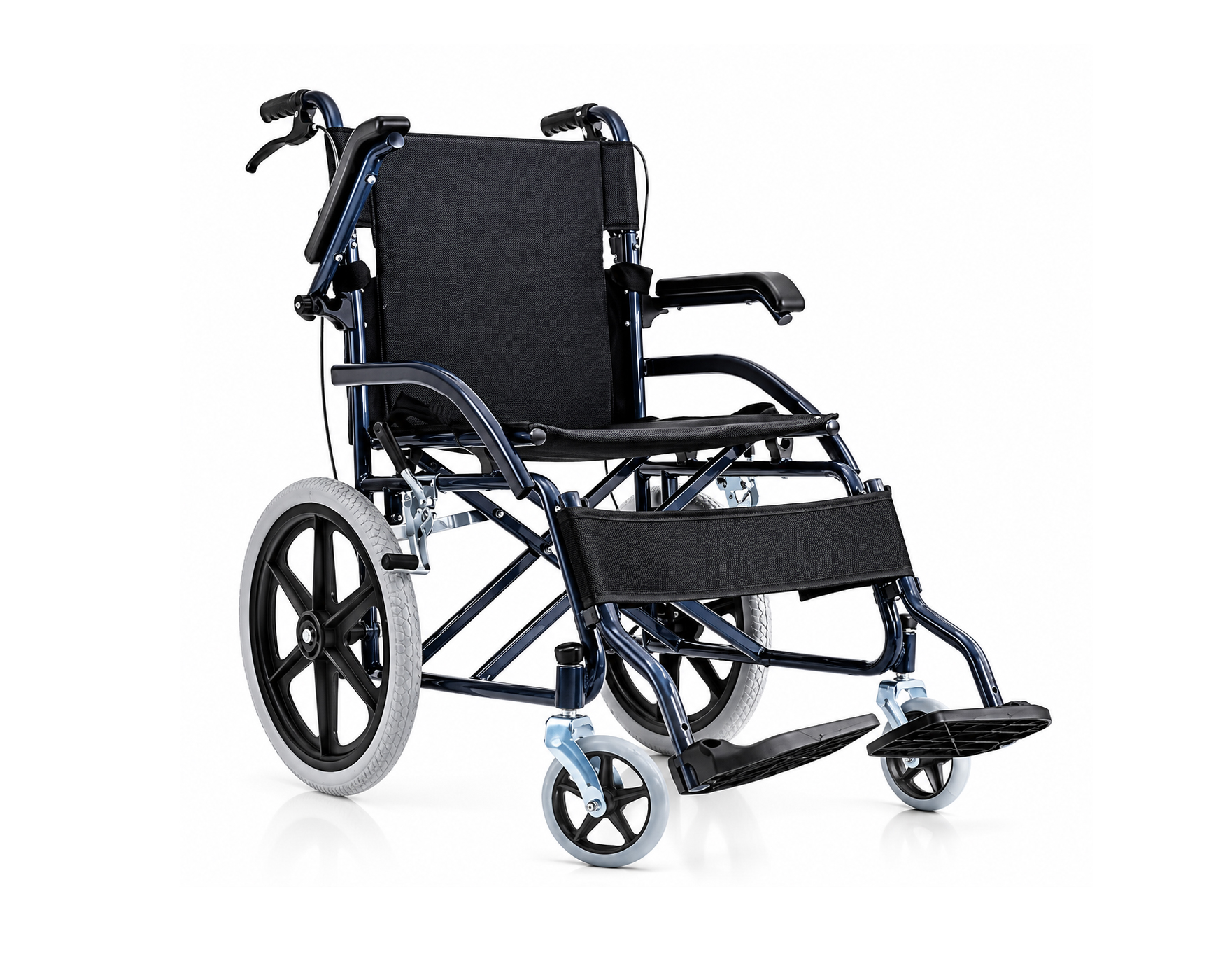 Steel Wheelchair – 20 Inch  NQW011-20,كرسي متحرك فولاذي مقاس 20 بوصة