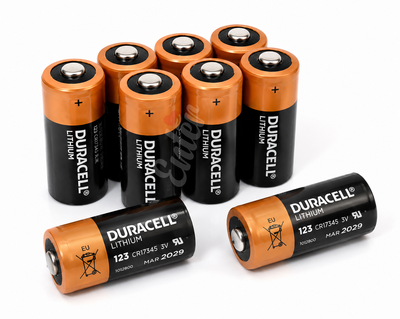 Duracell Lithium CR123A / CR17345 3V Battery – Replacement Battery for ZOLL AED Plus Defibrillators,بطارية مزيل الرجفان ZOLL AED Plus,بطارية جهاز إنعاش القلب,بطارية ZOLL AED Plus CR17345