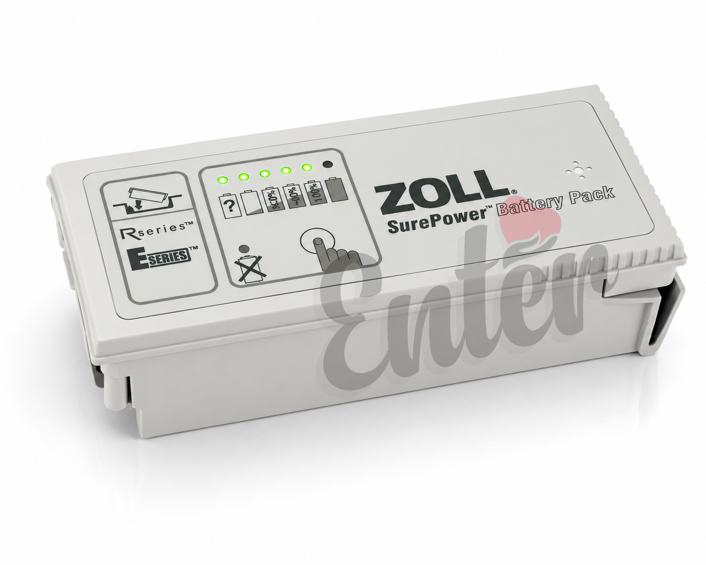 ZOLL SurePower AED Pro and R Series / E Series II Lithium-Ion Rechargeable Battery,ZOLL AED Pro defibrillator Battery,ZOLL R Series defibrillator Battery,ZOLL E Series defibrillator Battery,بطارية زول القابلة لإعادة الشحن,بطارية بديلة لجهاز مزيل الرجفان,بطارية جهاز الصدمات