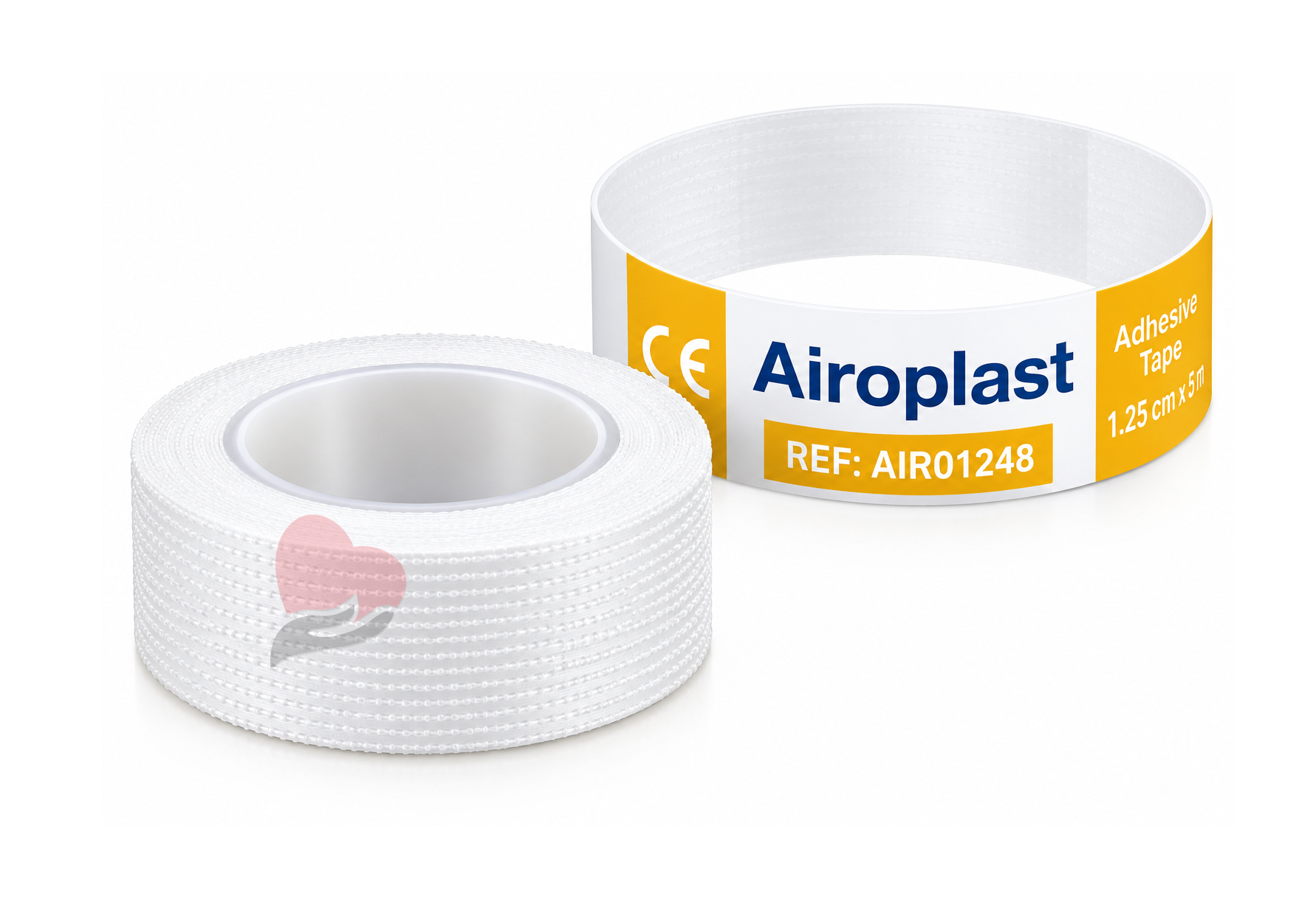 Airoplast Medical Adhesive Tape – 1.25 cm x 5 m,شريط أيروبلاست الطبي لتثبيت الضمادات – ,1.25 سم × 5 مترشريط لاصق طبي أيروبلاست لتثبيت الجروح والضمادات