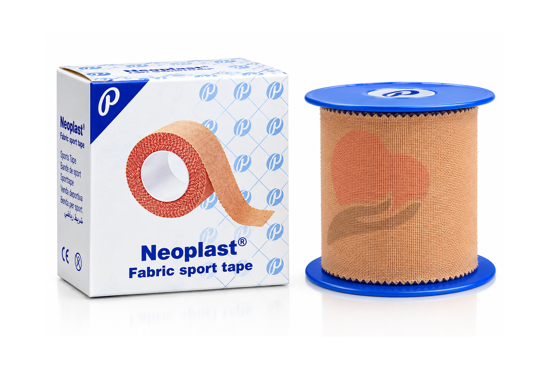 Neoplast® Fabric Sport Tape – 5 cm x 4.5 m,نيوبلاست لاصق رول 5سم